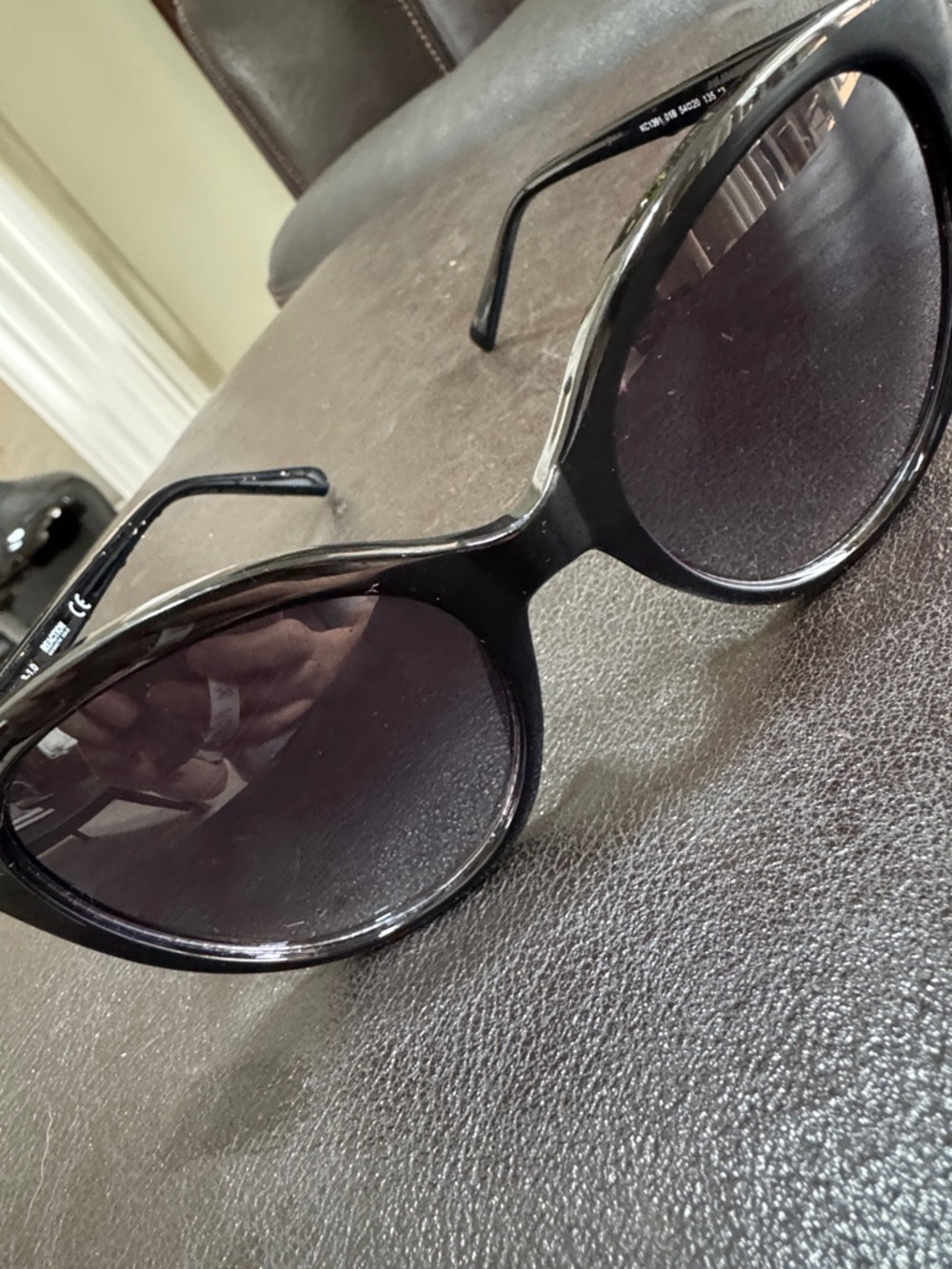 Reaction, Kenneth Cole Classic Black Women's Sunglasses - Stylish UV Protection